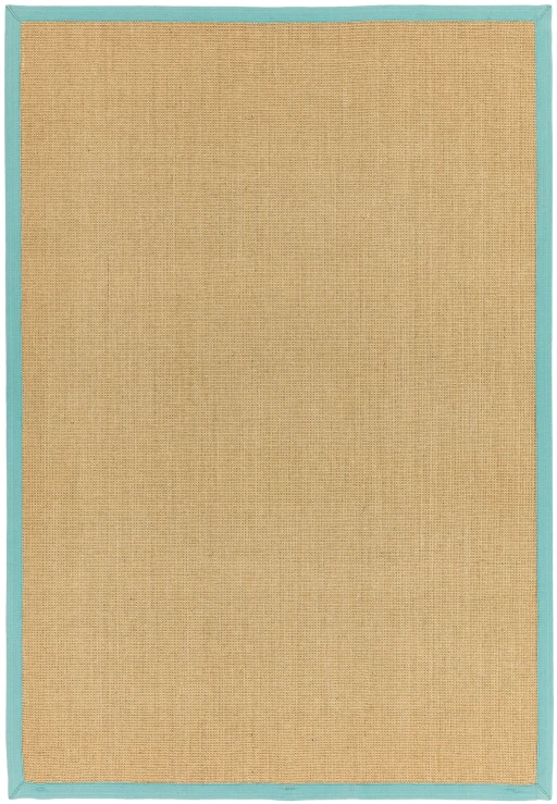 Asiatic Sisal Linen/Aqua