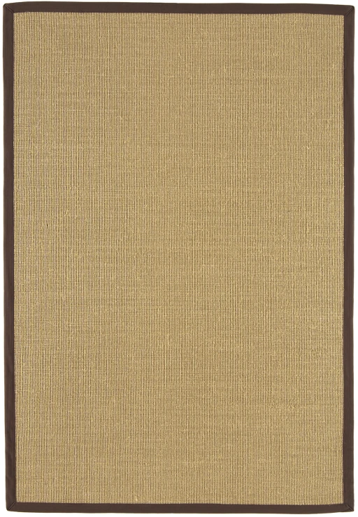 Asiatic Sisal Linen/Chocolate