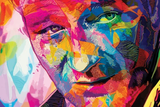 Glamora Abstract Colors John
