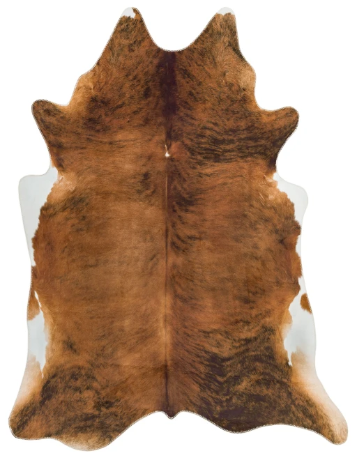 Asiatic Texas Faux Cowhide Chestnut