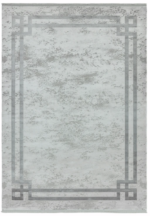 Asiatic Olympia OL03 Silver Grey Border
