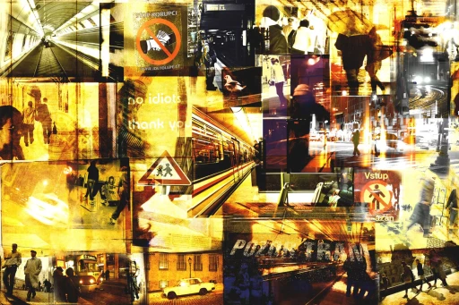 Glamora Stripes &amp; Squares Schizoid